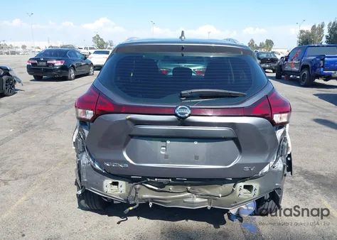 2021 Nissan Kicks Sv Xtronic Cvt from USA, damaged, VIN 3N1CP5CVXML536270